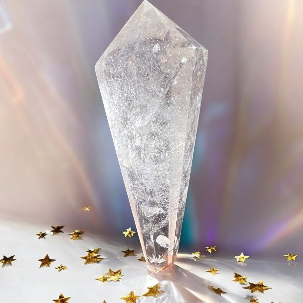 Clear Quartz Crystal Wand